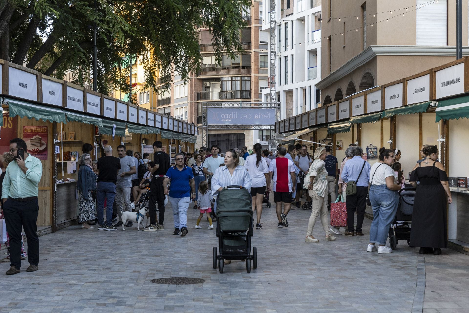 Raúl Quinto inaugura La Feria del Libro de Cartagena