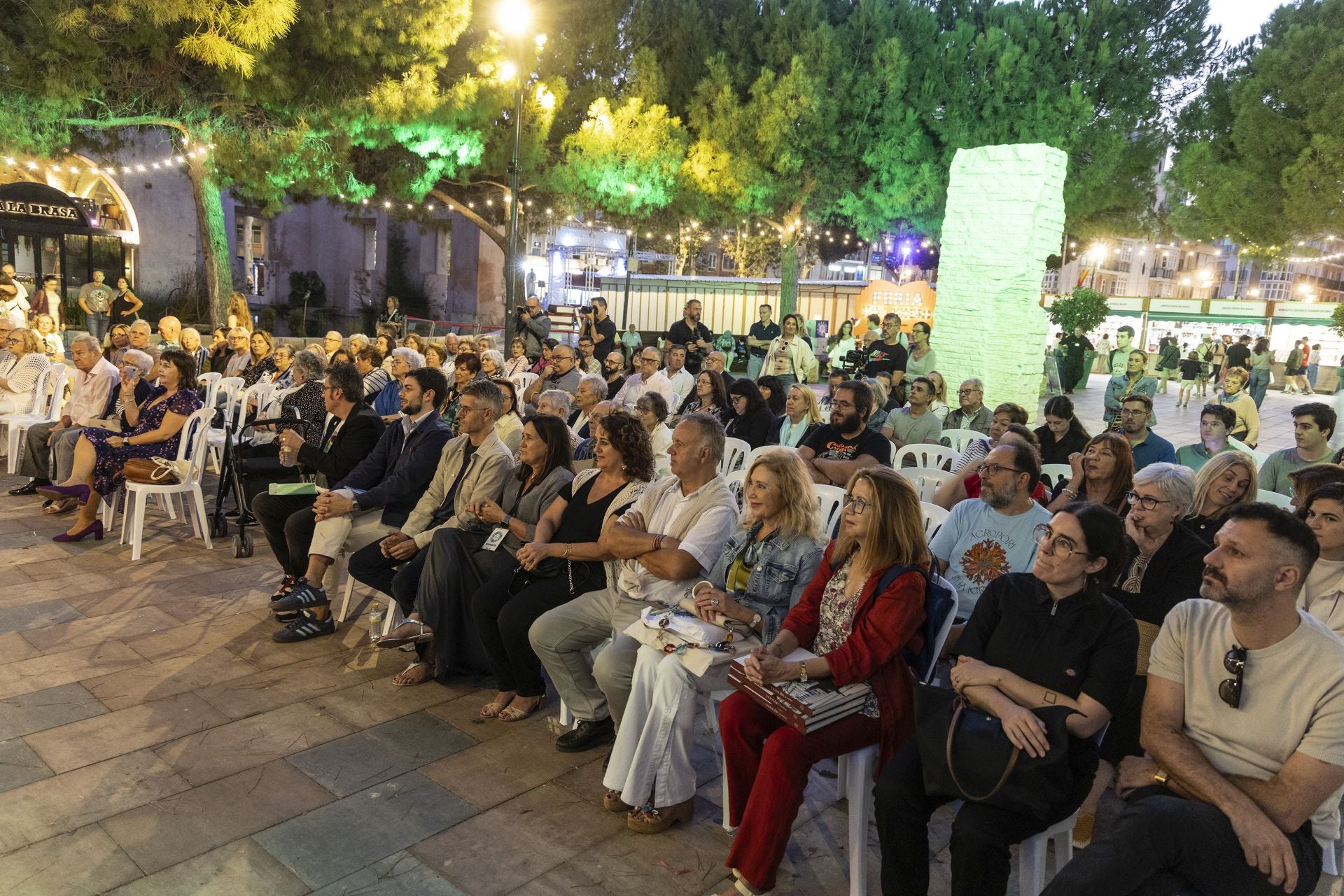 Raúl Quinto inaugura La Feria del Libro de Cartagena