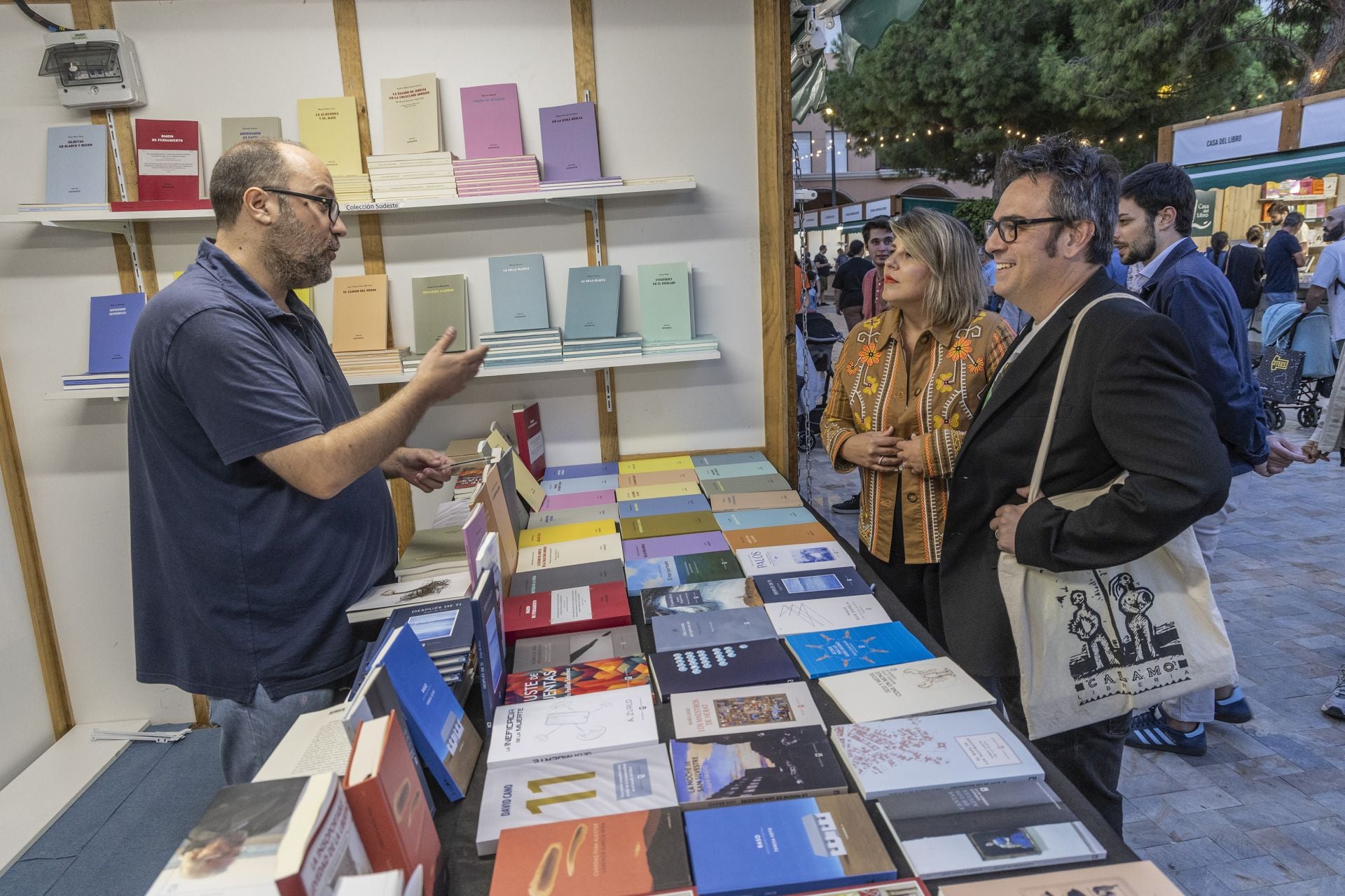 Raúl Quinto inaugura La Feria del Libro de Cartagena