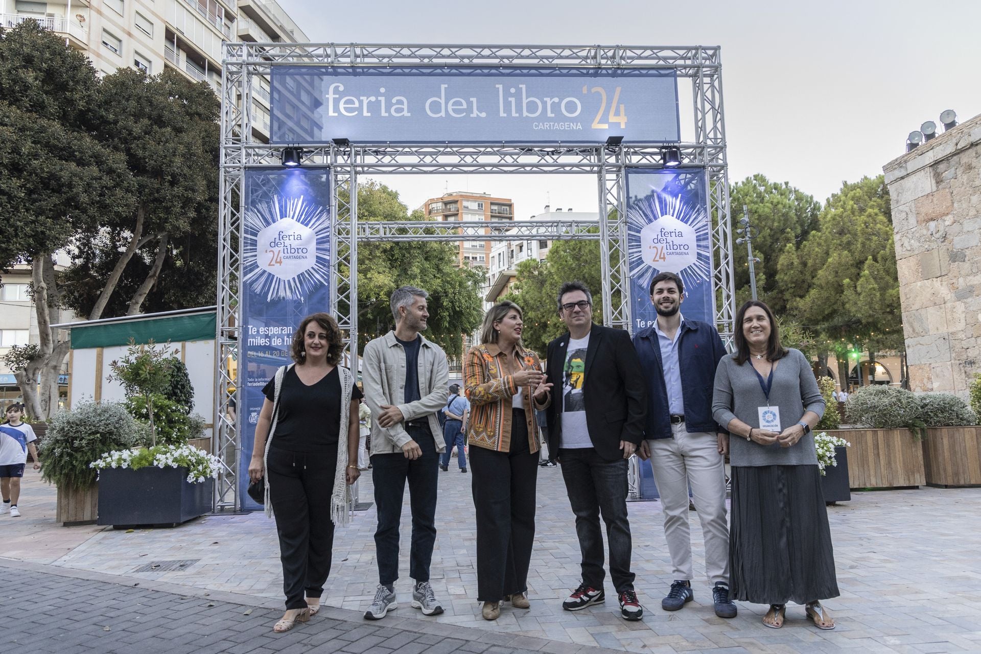 Raúl Quinto inaugura La Feria del Libro de Cartagena