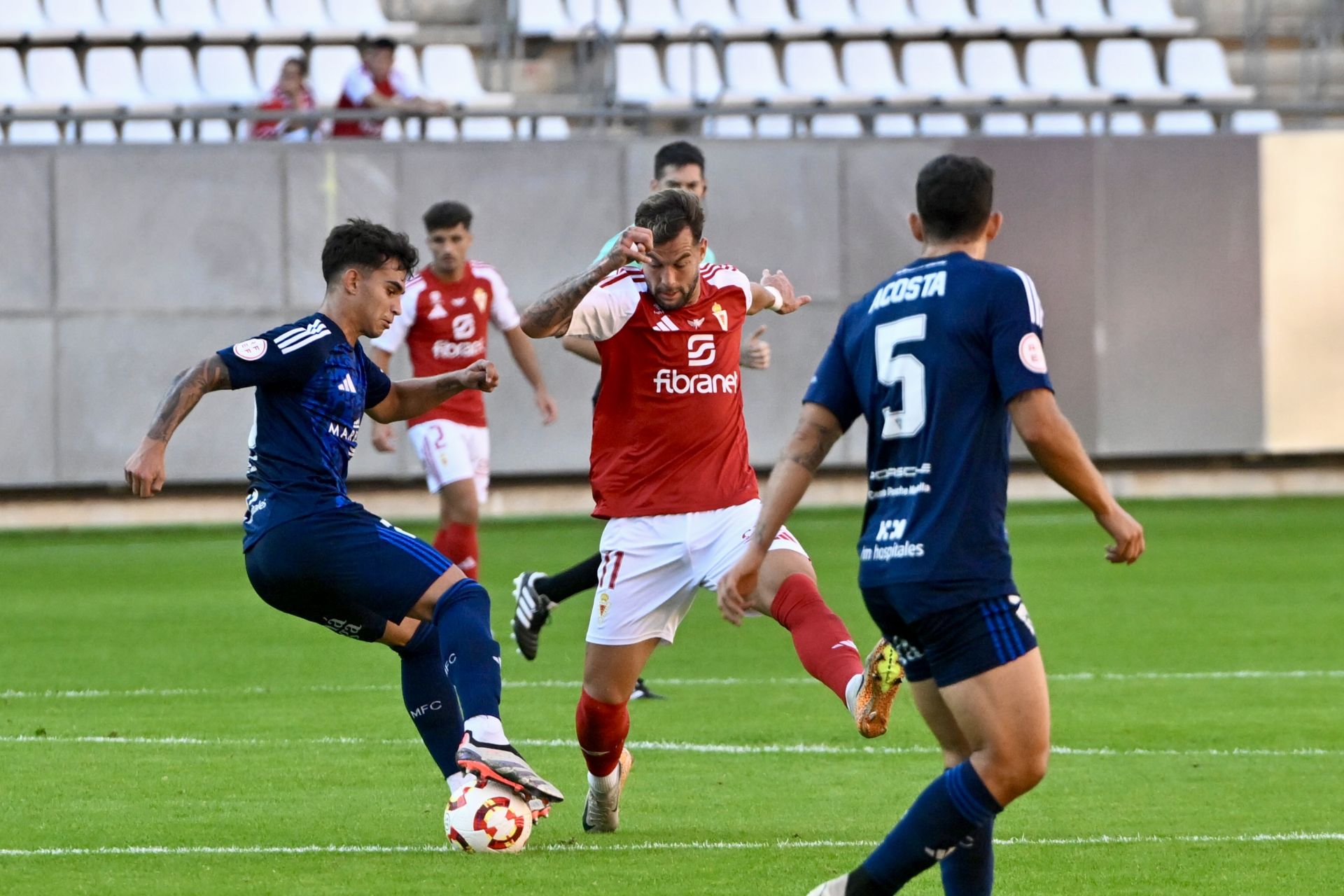 El empate del Real Murcia frente al Marbella FC, en imágenes