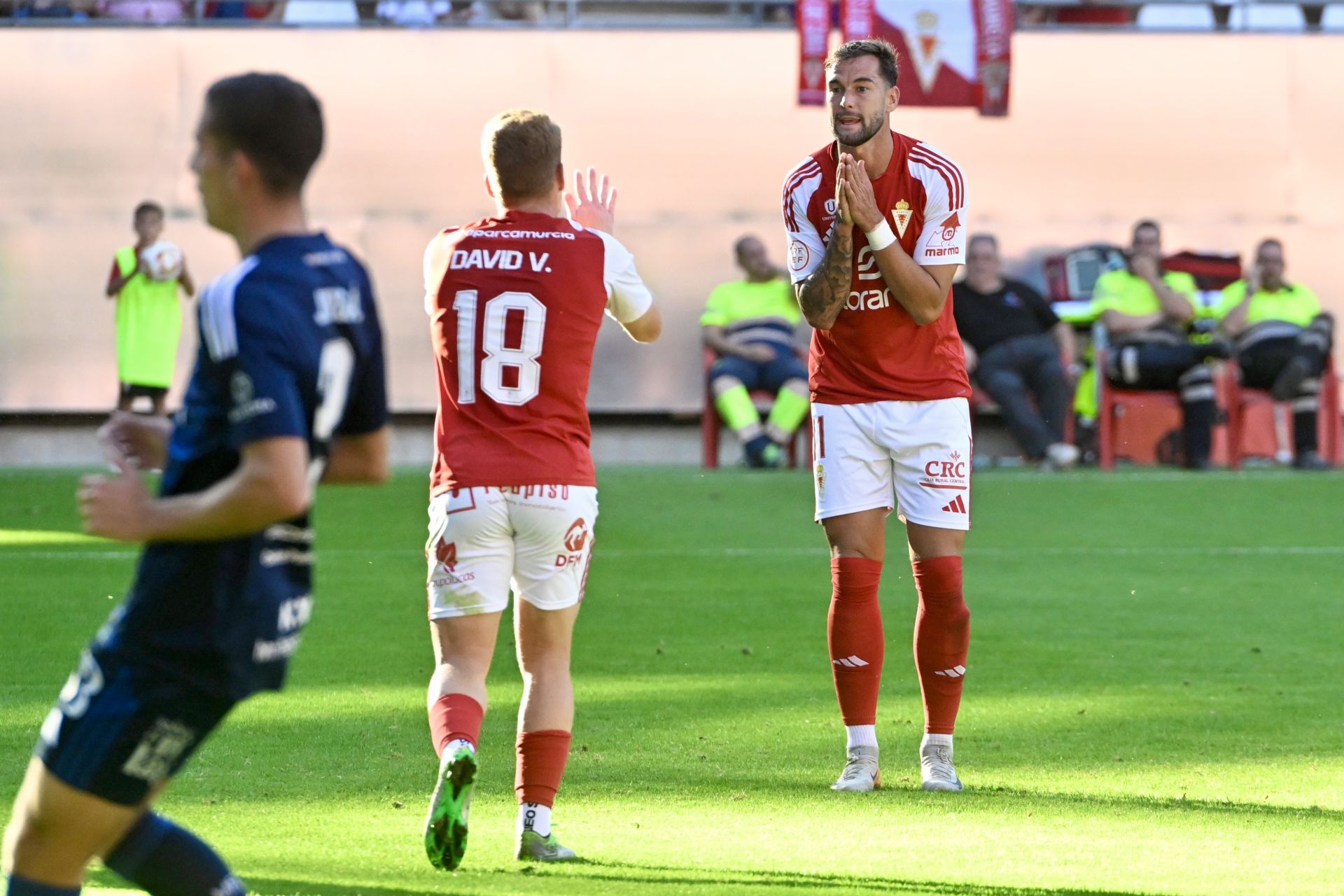 El empate del Real Murcia frente al Marbella FC, en imágenes