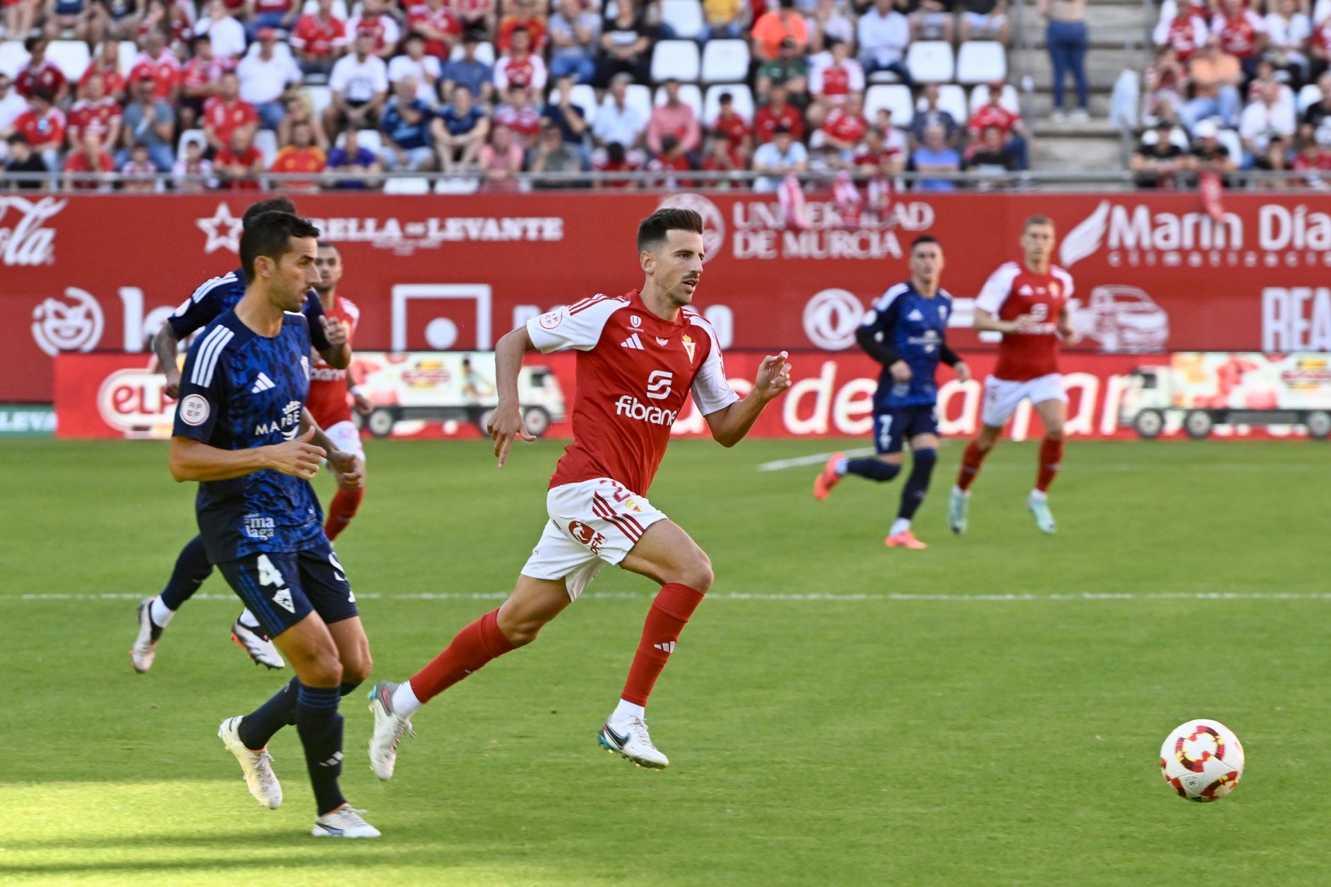 El empate del Real Murcia frente al Marbella FC, en imágenes