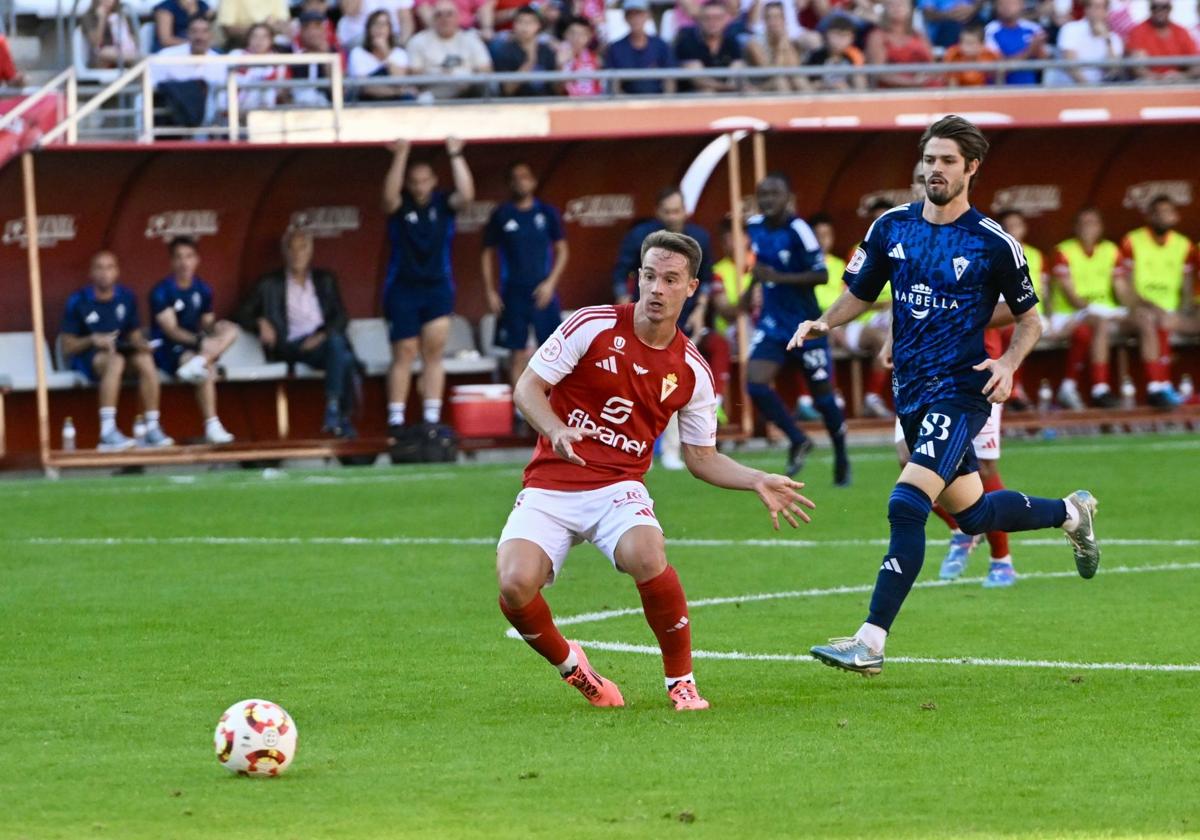 El empate del Real Murcia frente al Marbella FC, en imágenes