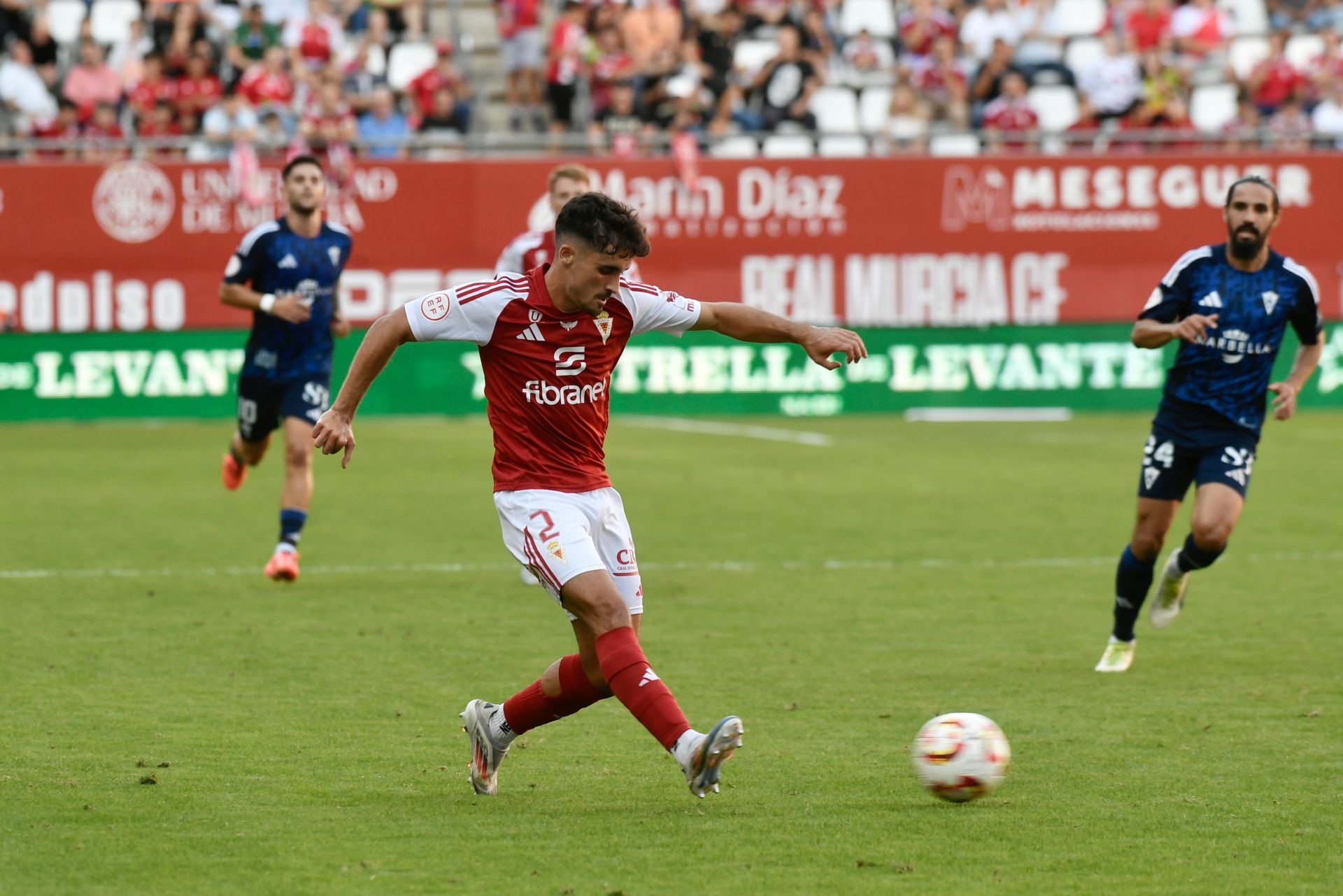 El empate del Real Murcia frente al Marbella FC, en imágenes