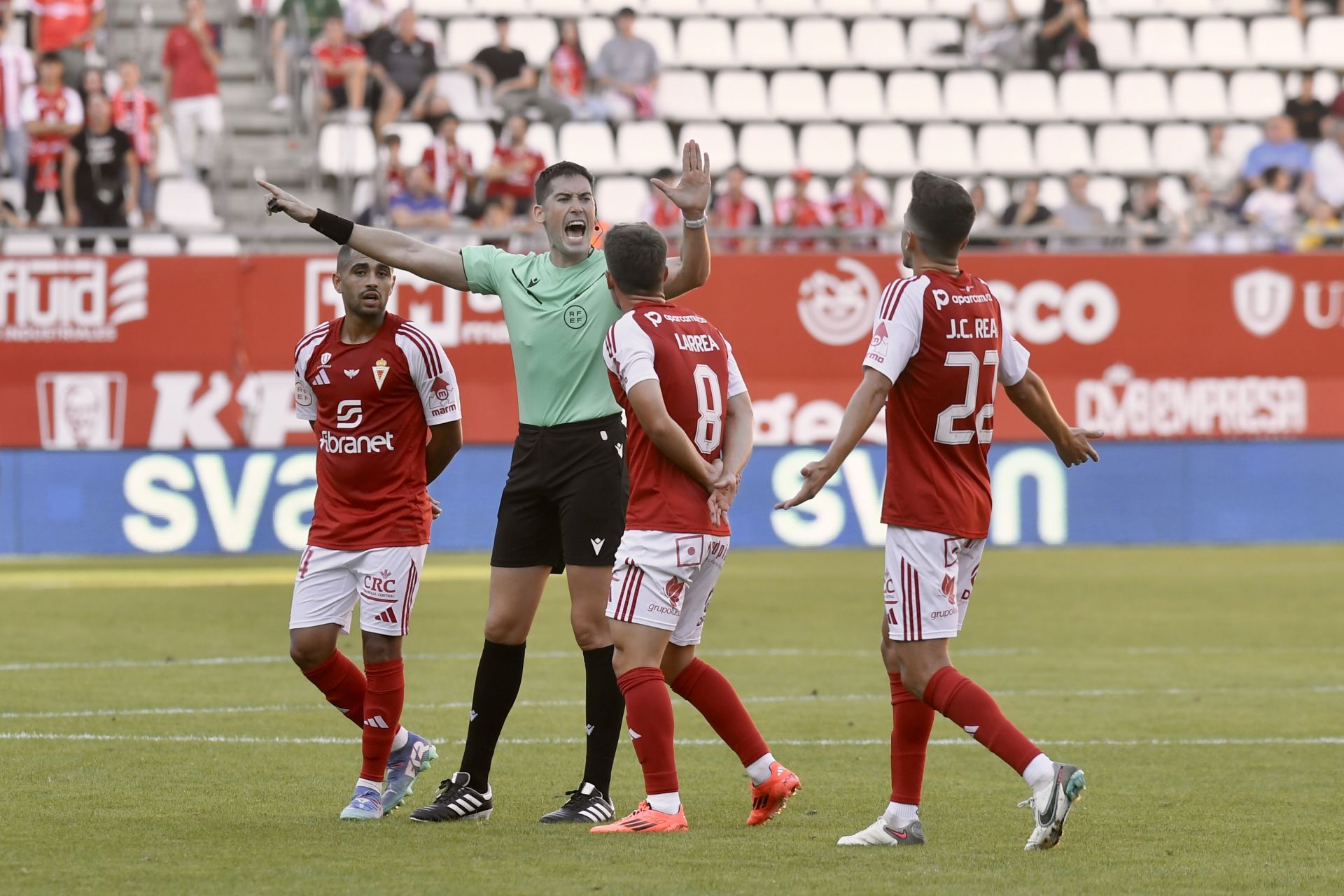 El empate del Real Murcia frente al Marbella FC, en imágenes