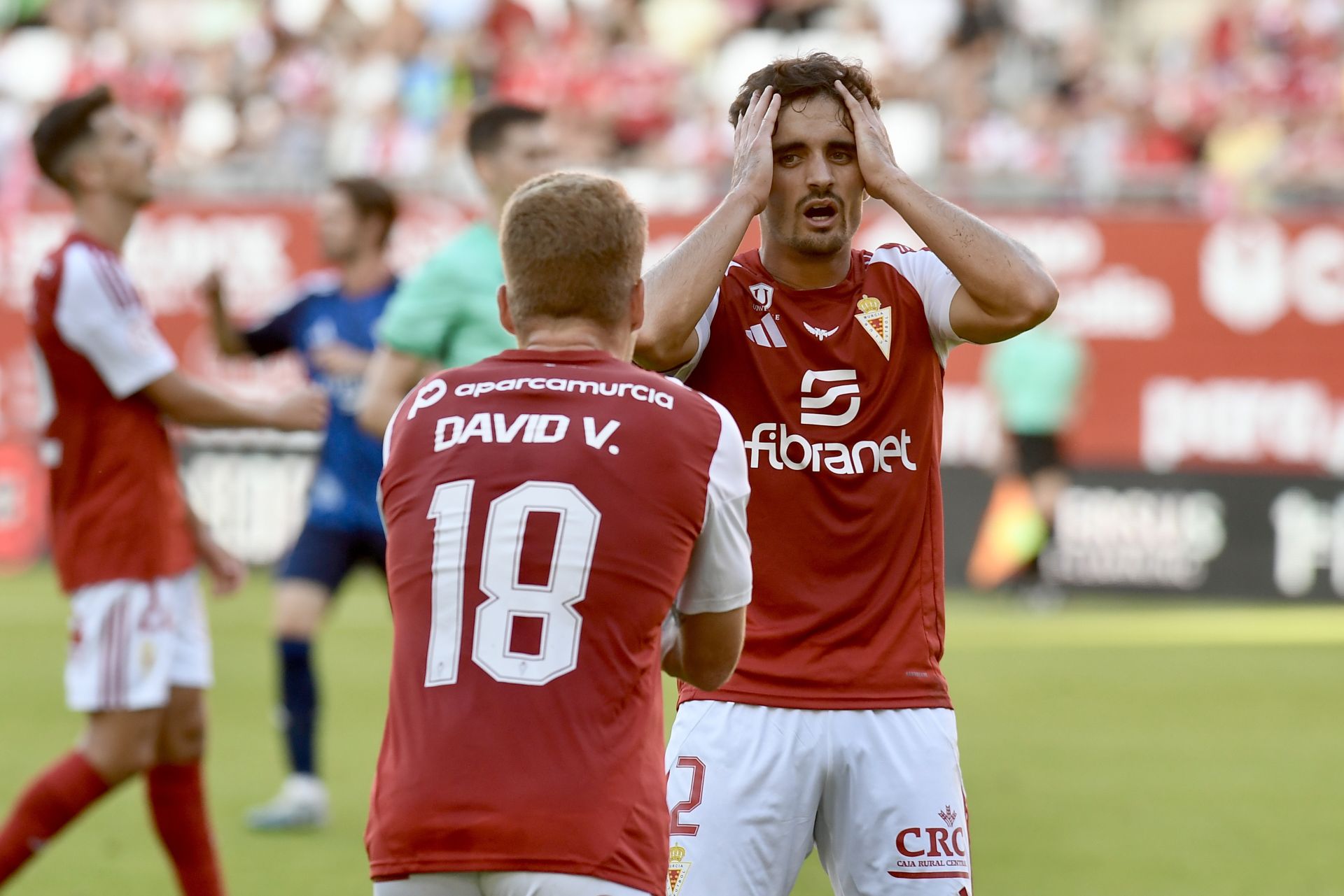 El empate del Real Murcia frente al Marbella FC, en imágenes