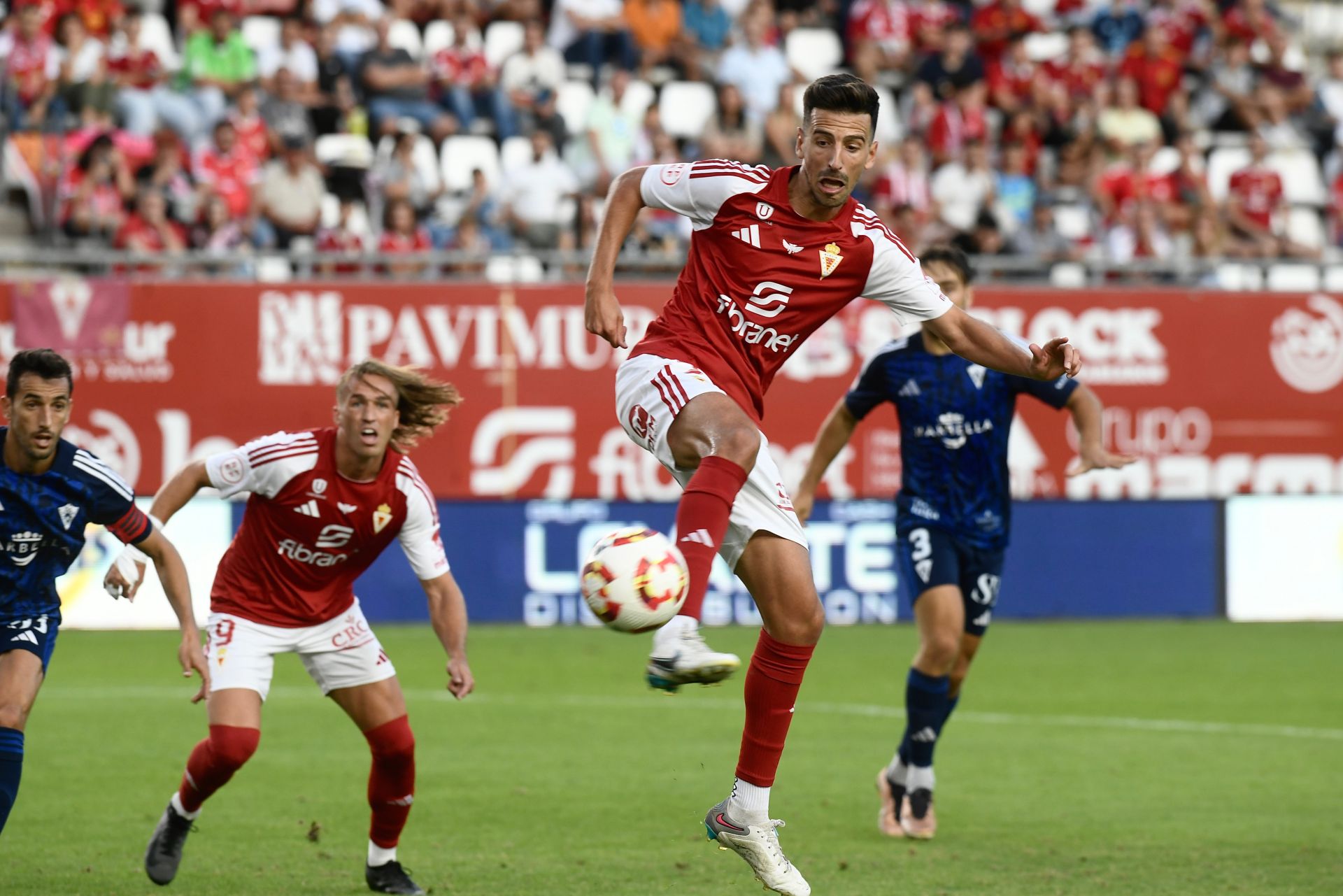 El empate del Real Murcia frente al Marbella FC, en imágenes