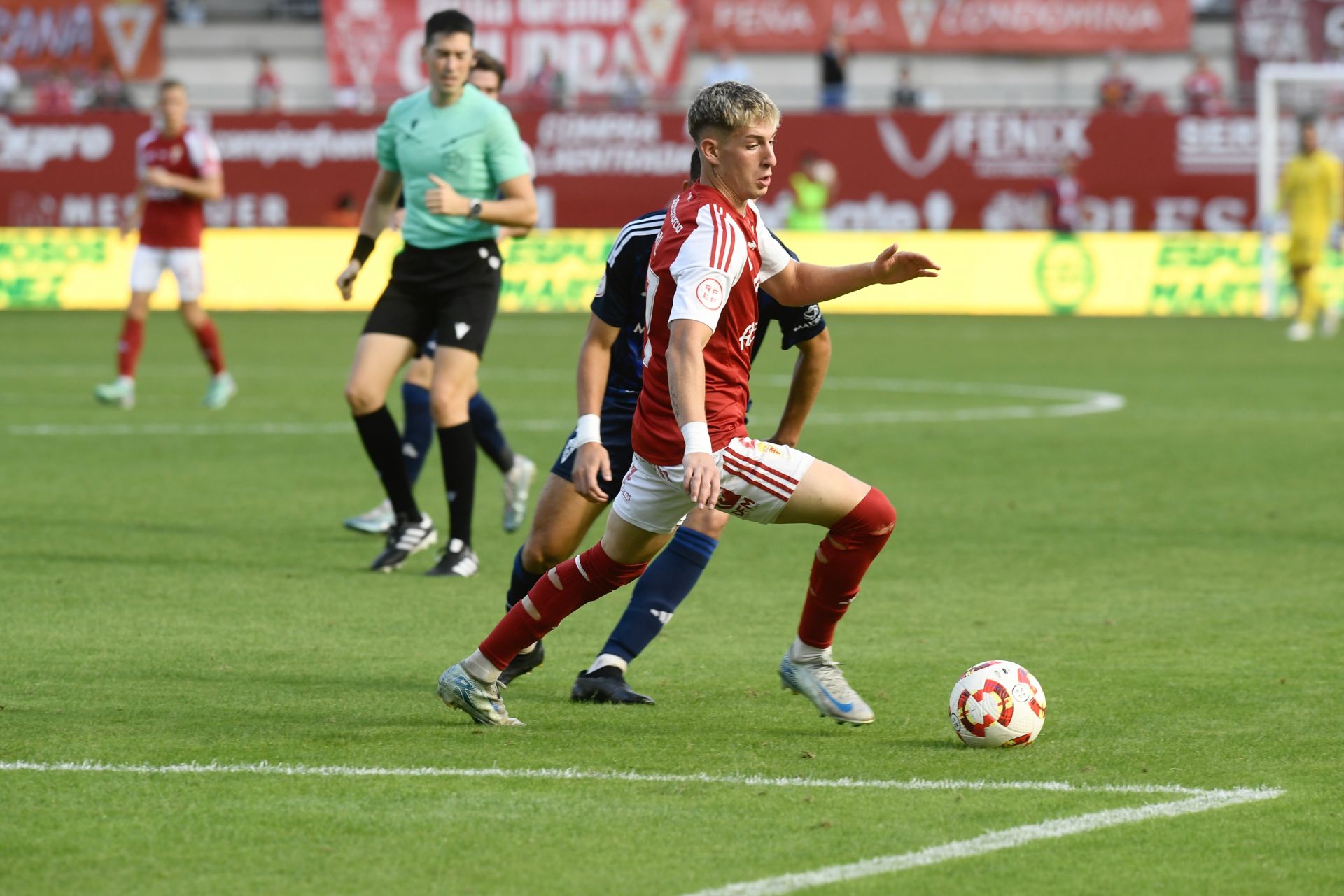 El empate del Real Murcia frente al Marbella FC, en imágenes