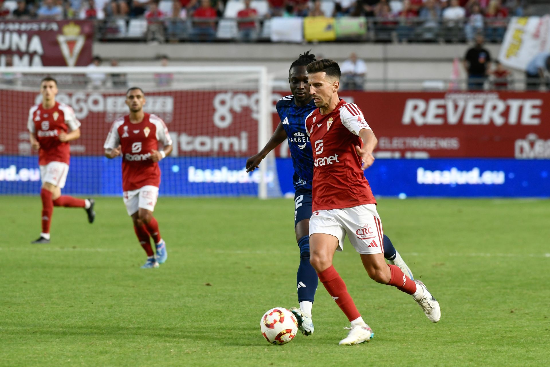 El empate del Real Murcia frente al Marbella FC, en imágenes