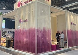 Expositor de El Ciruelo en Fruit Attraction.