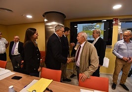 La reunión, este lunes, de la Comisión Permanente de la Sequía.