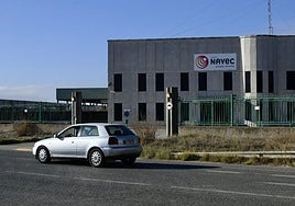 Imagen de las instalaciones de la empresa Navec Servicios Industriales en Cartagena.