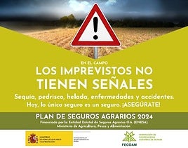 Fecoam recuerda la importancia para el sector agropecuario de contratar un seguro