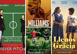 Algunas de las películas que se proyectarán en el ciclo.