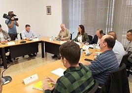 La Mesa del Cítrico se ha reunido este miércoles en la Consejería de Agricultura.