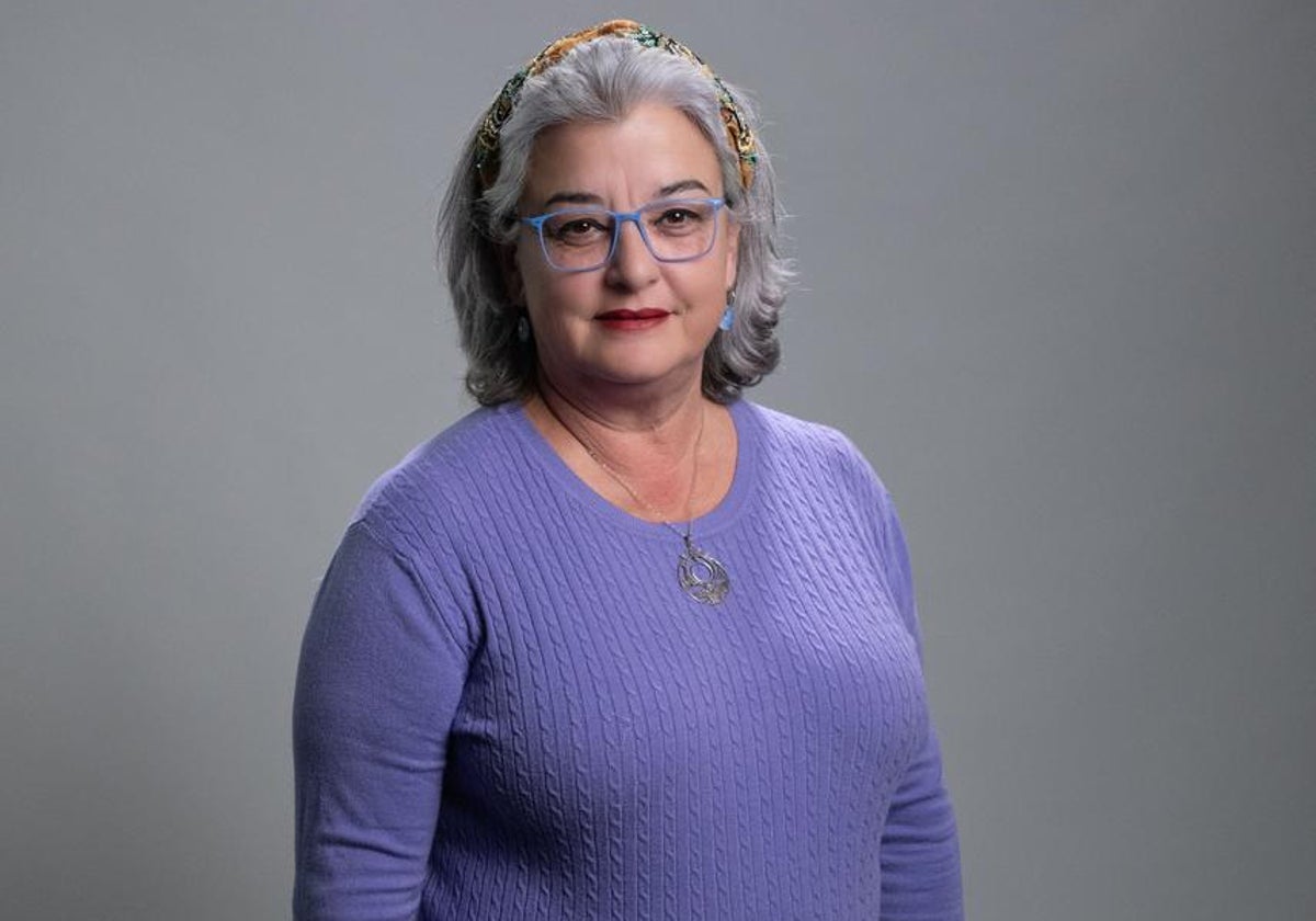 La presidenta del Colegio de Veterinarios de la Región de Murcia, Teresa López.