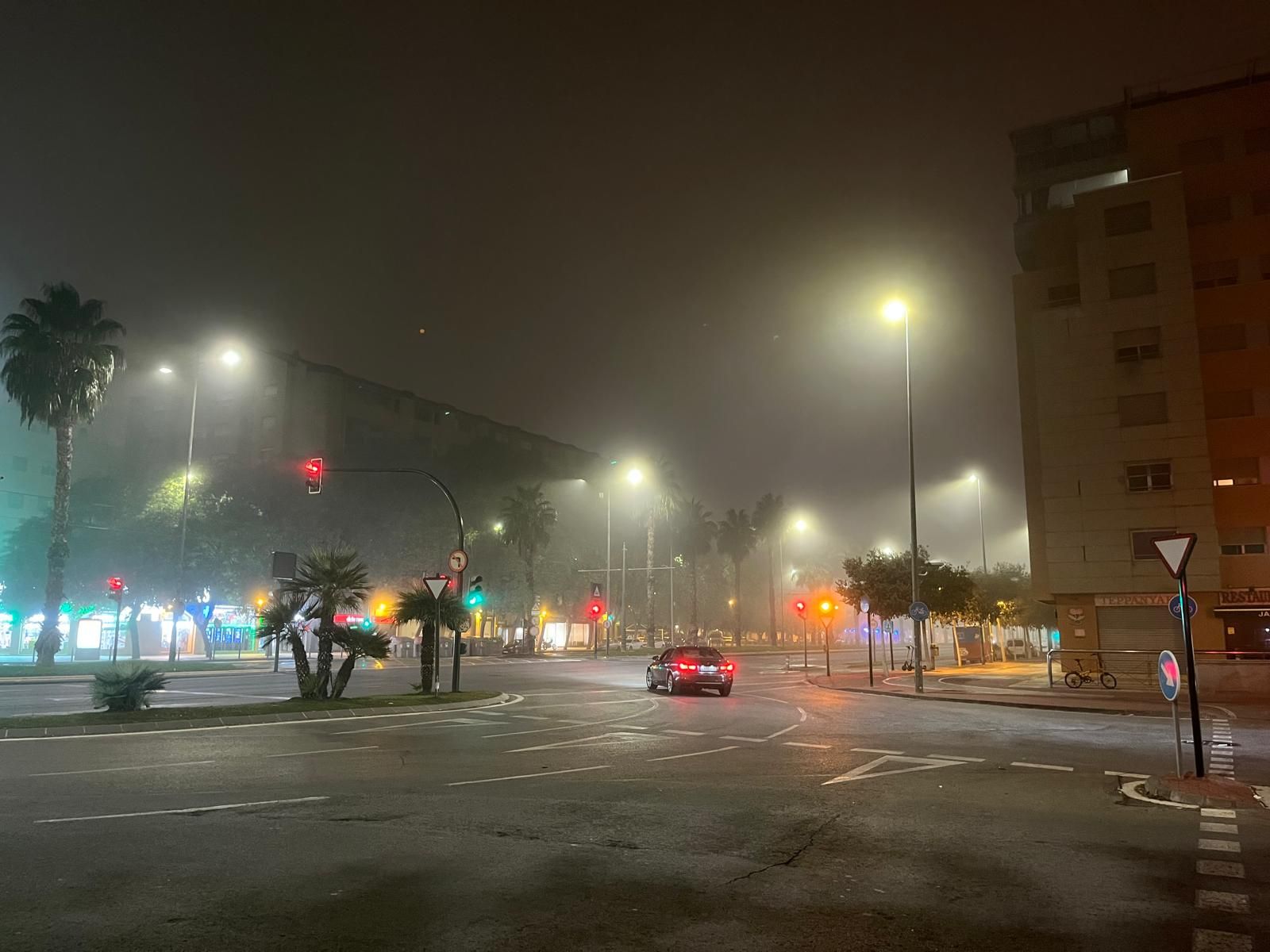 La niebla protagoniza el inicio de este viernes en Murcia