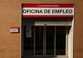 Imagen de archivo de una oficina de empleo.