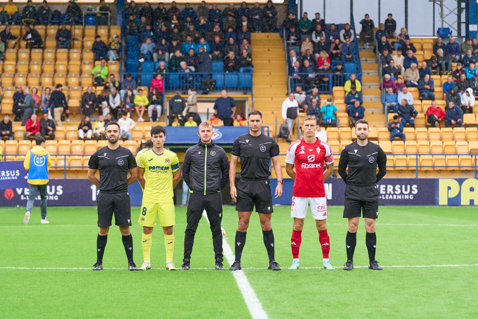 La victoria del Real Murcia frente al Villarreal B, en imágenes