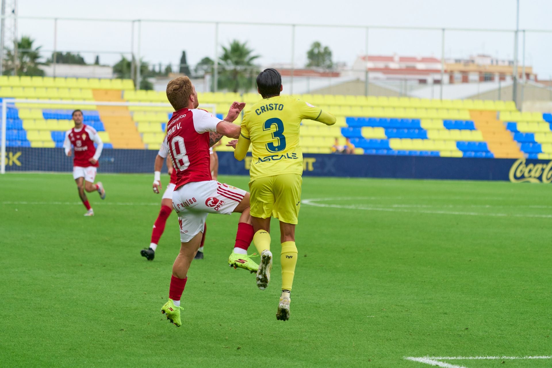 La victoria del Real Murcia frente al Villarreal B, en imágenes