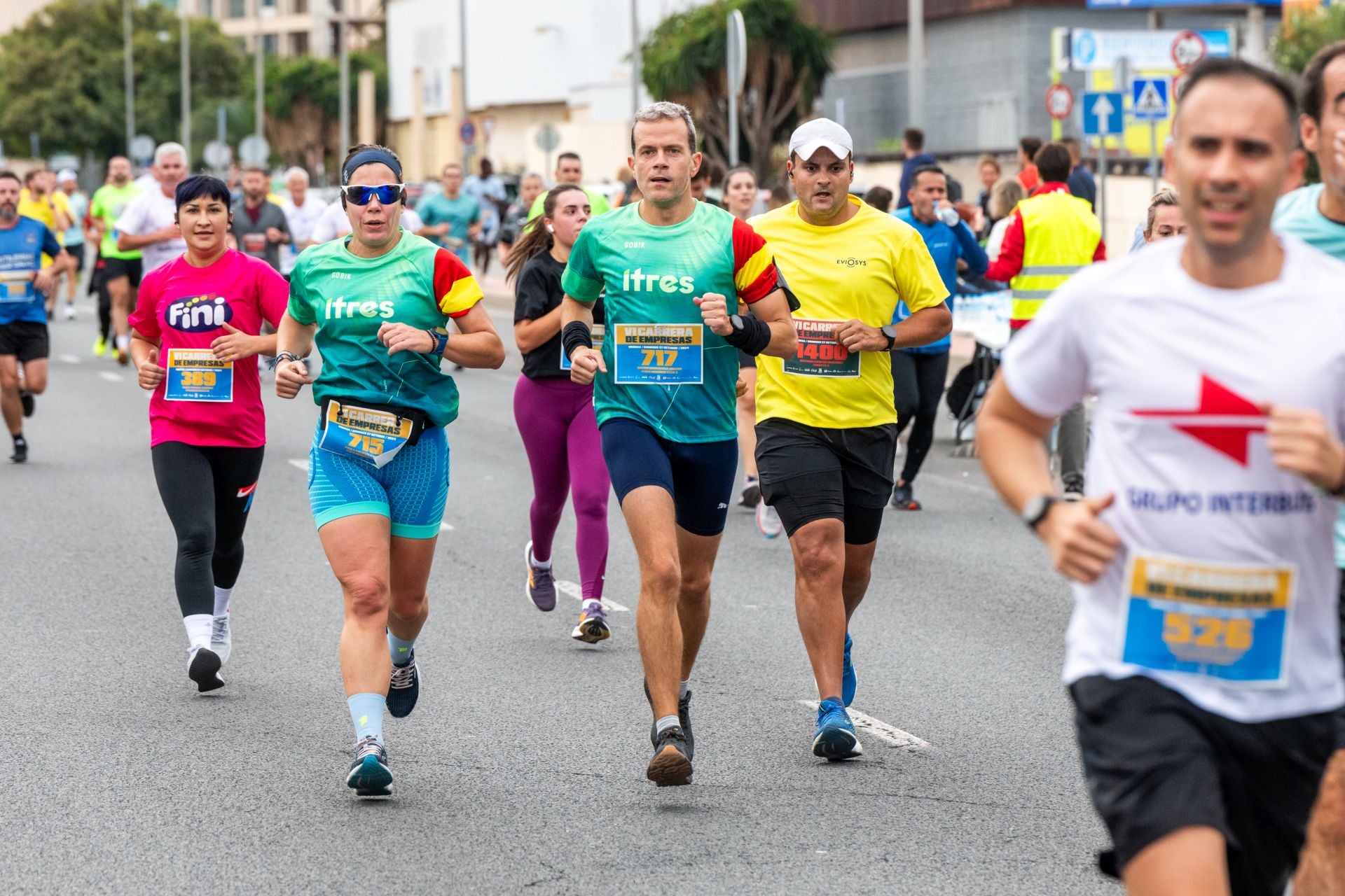 La VI Carrera de Empresas de Murcia, en imágenes