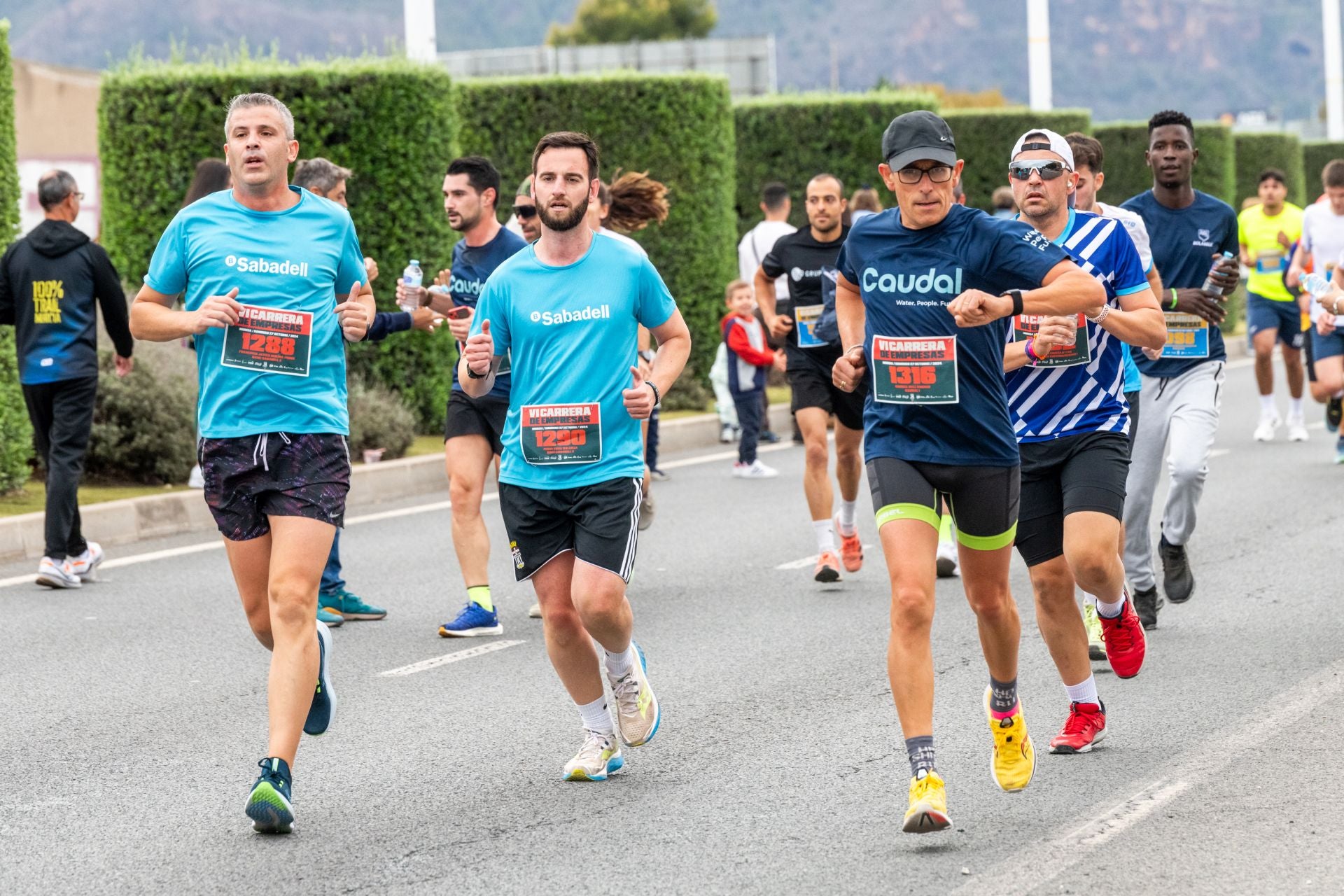 La VI Carrera de Empresas de Murcia, en imágenes