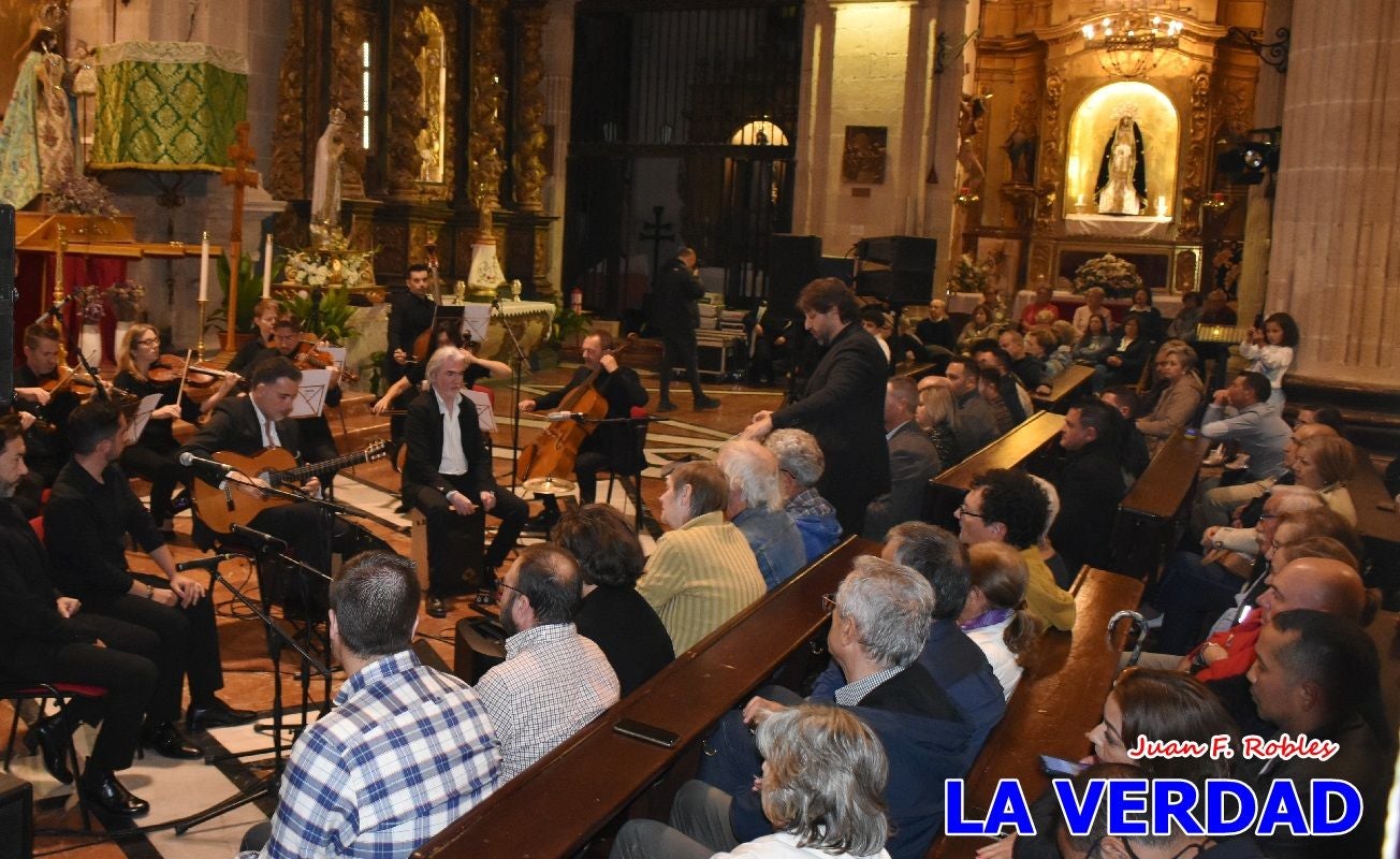 Carlos Piñana, broche de oro al Festival de Flamenco de Caravaca