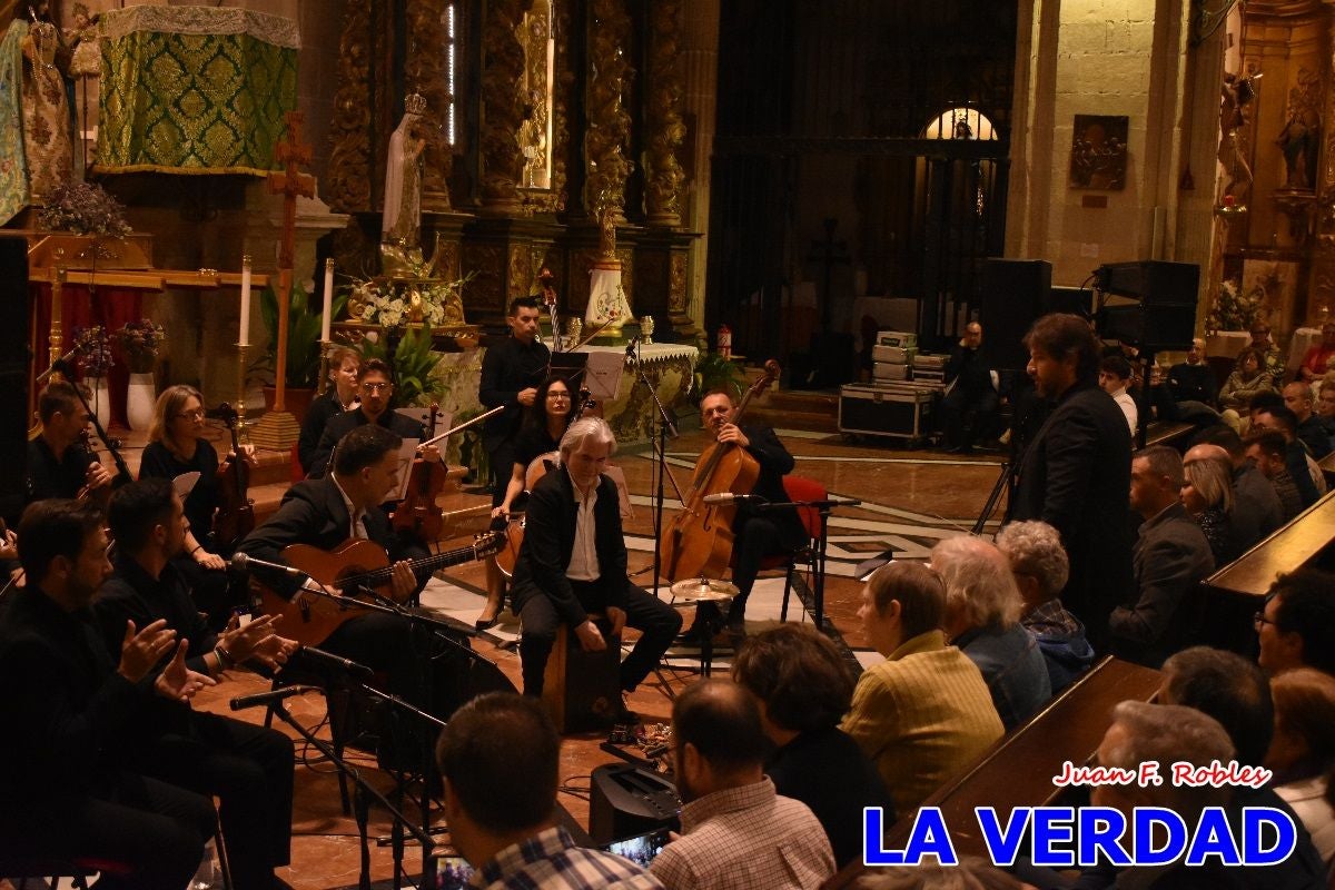 Carlos Piñana, broche de oro al Festival de Flamenco de Caravaca