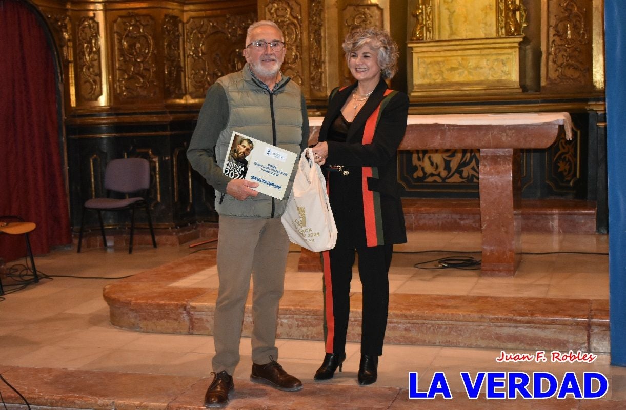 Entrega de premios del II Concurso de Pintura Mística de Caravaca de la Cruz