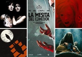 Carteles de 'Martyrs', 'Possessor', 'Cobweb', 'Barbarian' y 'La mesita del comedor'.