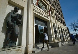 Palacio de Justicia de Murcia, en una imagen de archivo.