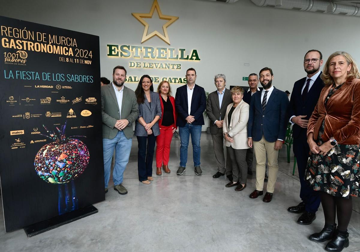 Imagen principal - Presentación de la XIII edición de Región de Murcia Gastronómica.