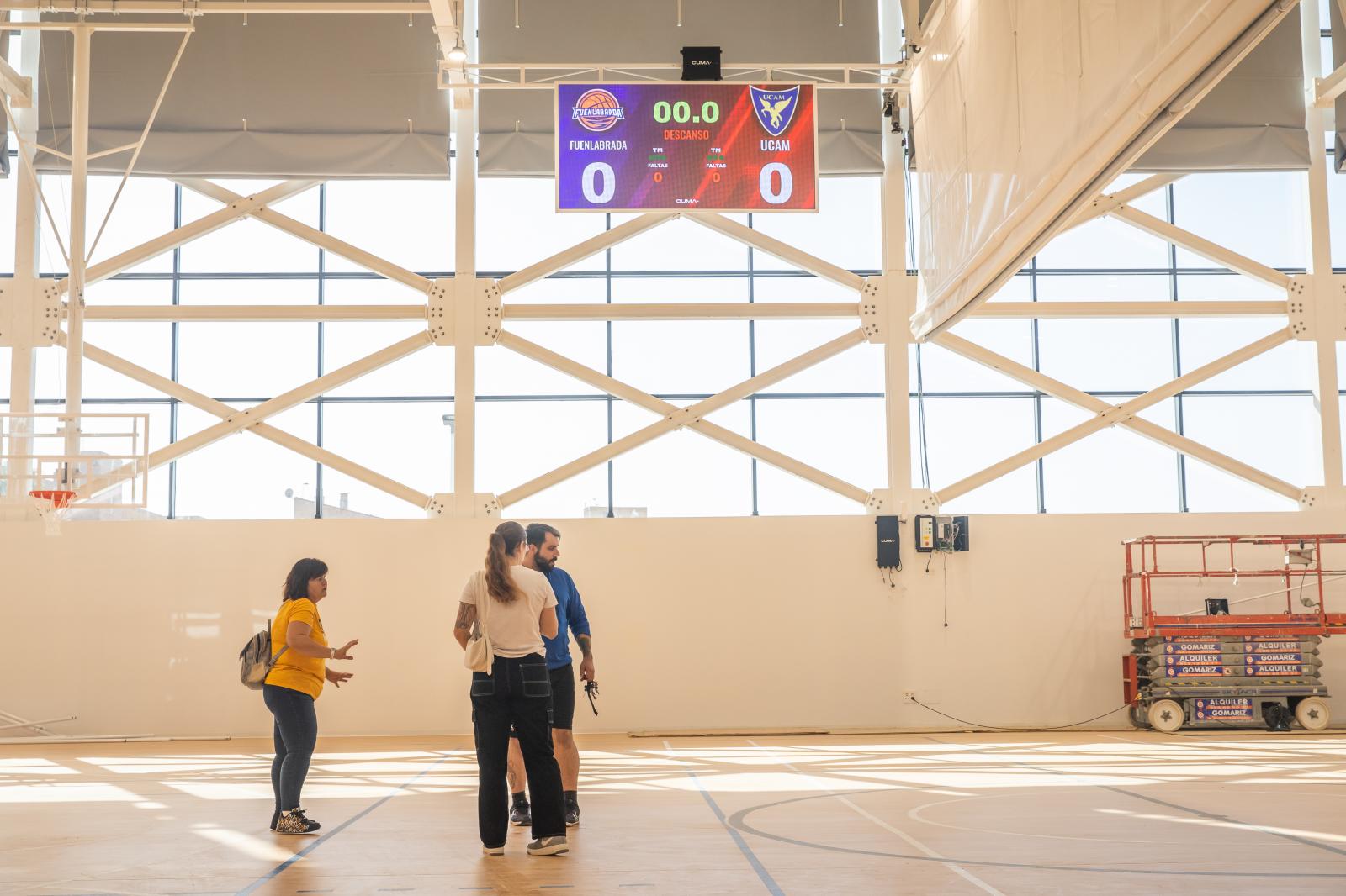 Así ha quedado el nuevo pabellón polideportivo de La Mata en Torrevieja