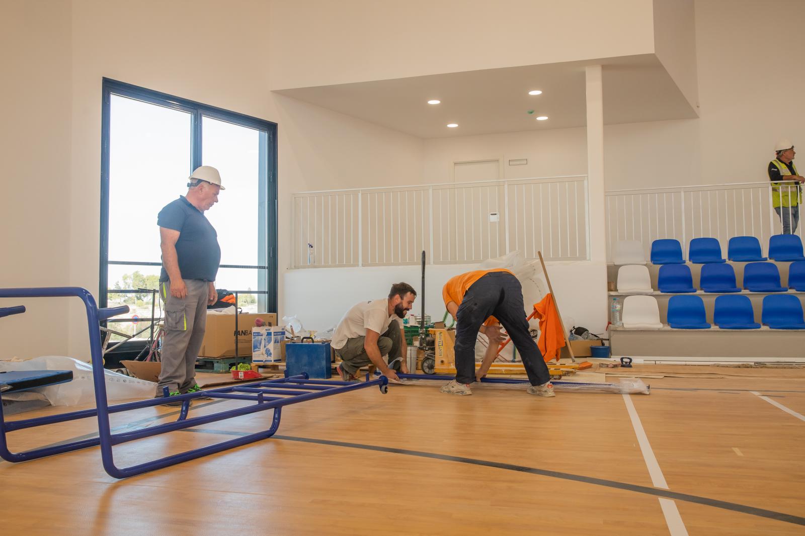 Así ha quedado el nuevo pabellón polideportivo de La Mata en Torrevieja