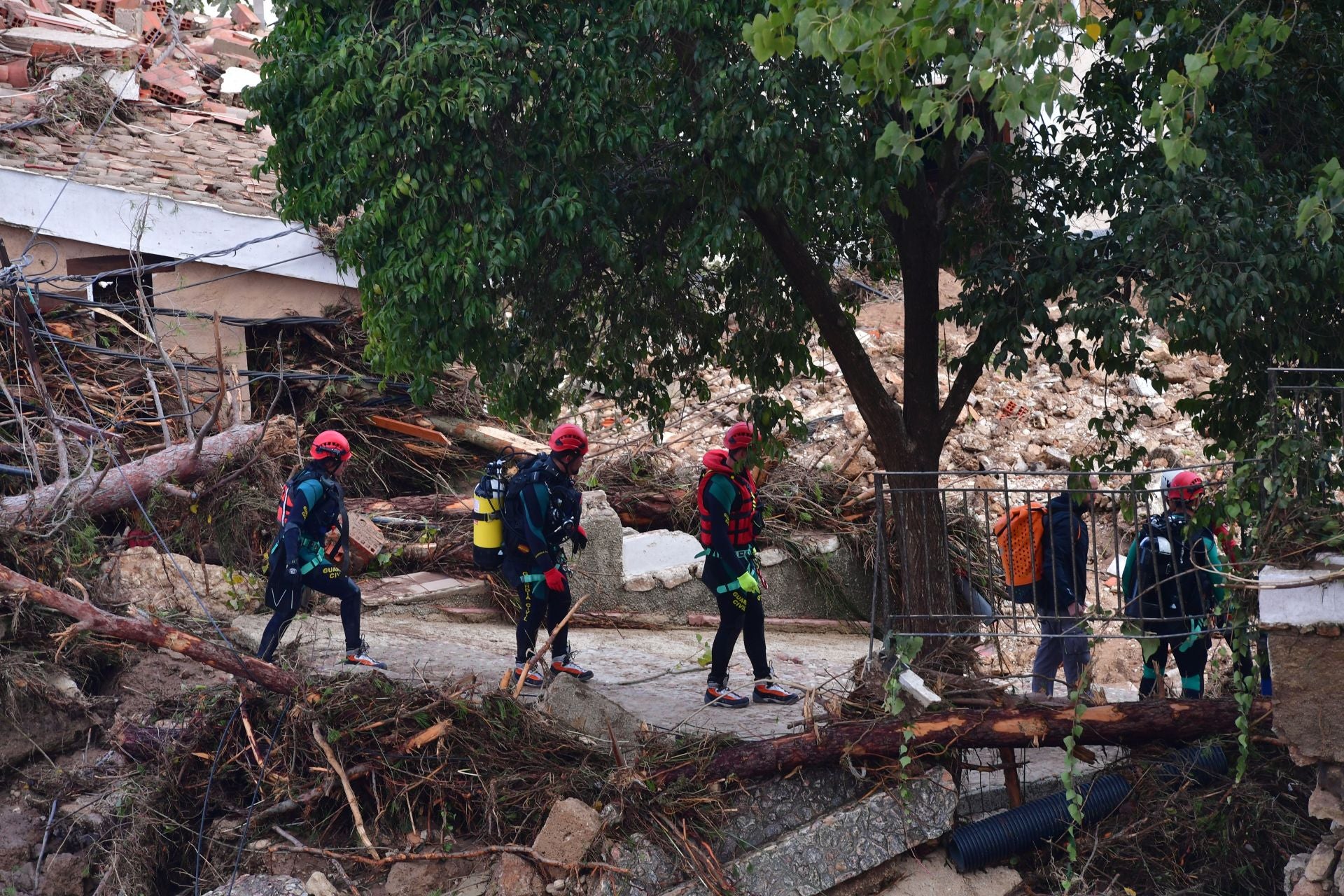Los estragos por las inundaciones en Letur, en imágenes