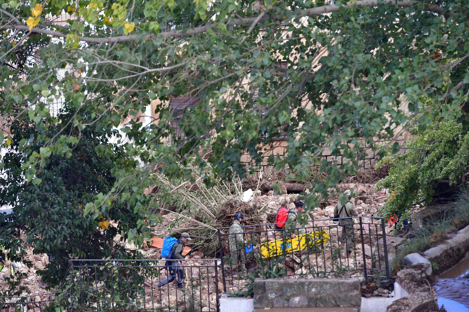 Los estragos por las inundaciones en Letur, en imágenes