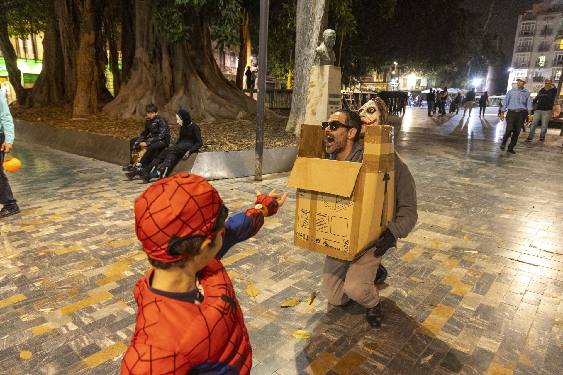 La noche de Halloween en Cartagena, en imágenes