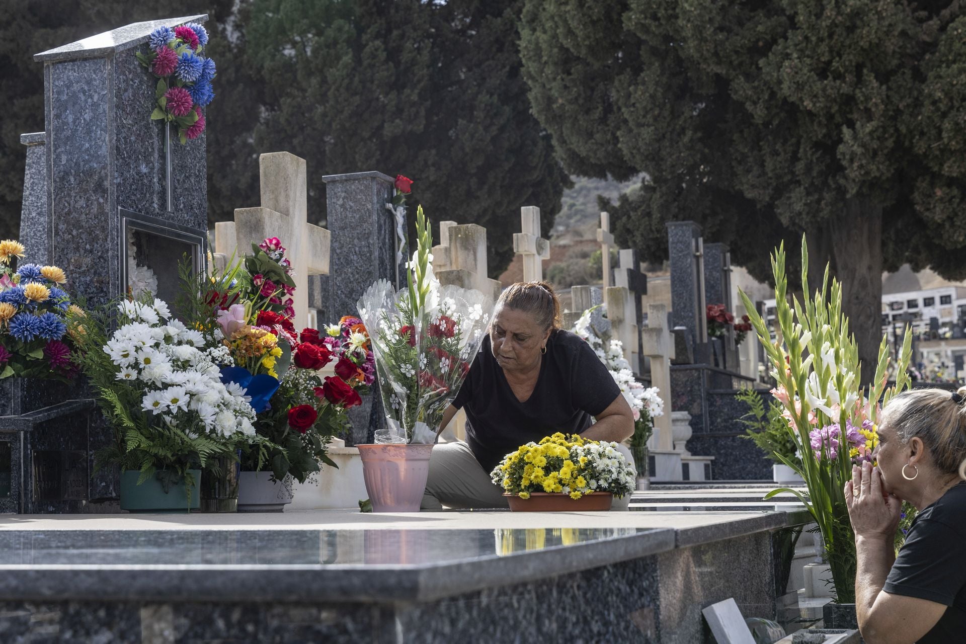 Las imágenes del Día de Todos los Santos en Cartagena