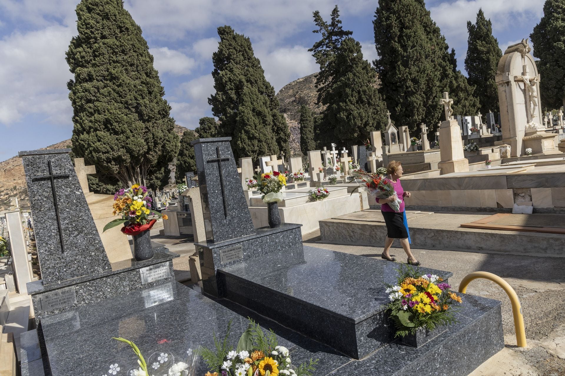 Las imágenes del Día de Todos los Santos en Cartagena