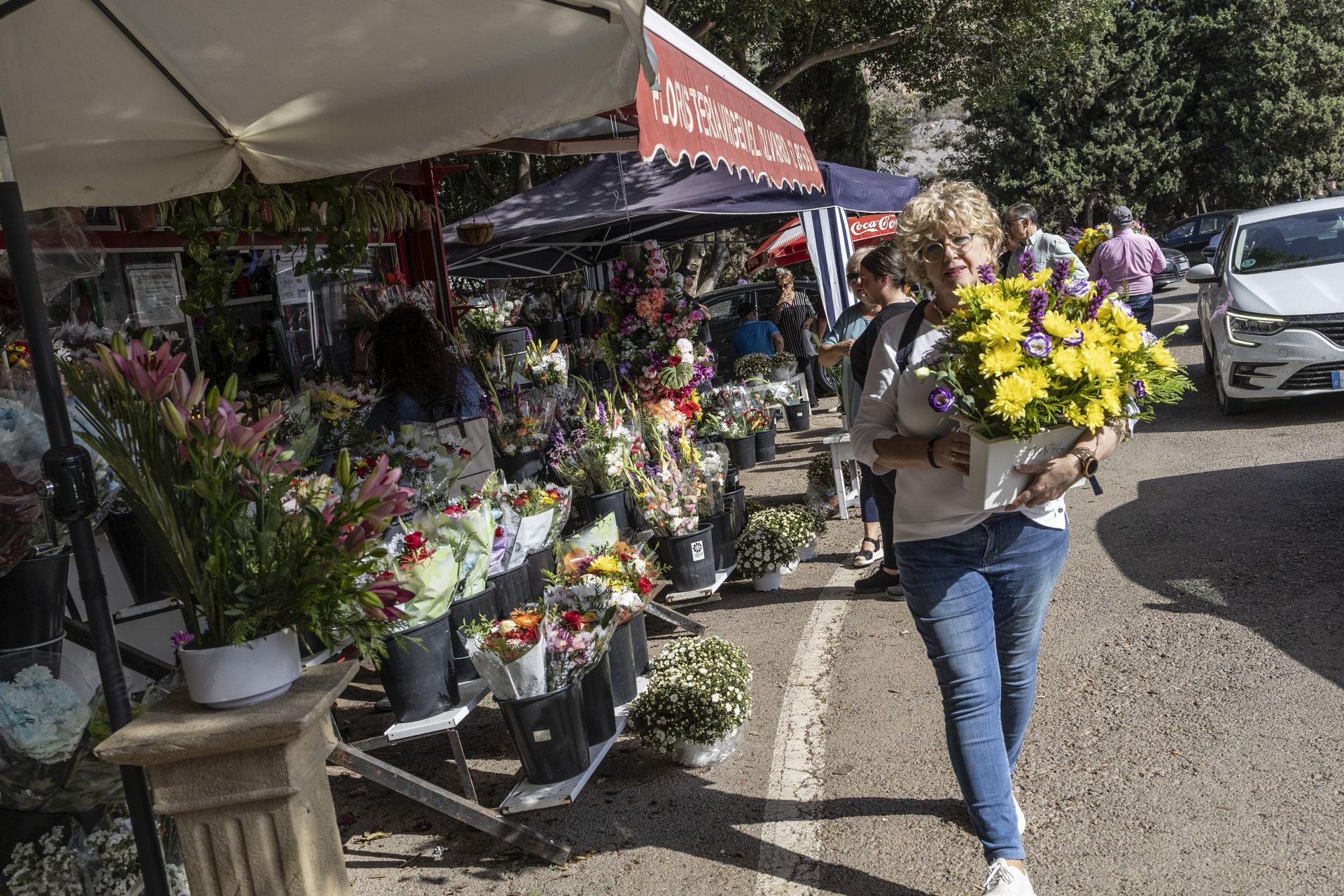Las imágenes del Día de Todos los Santos en Cartagena