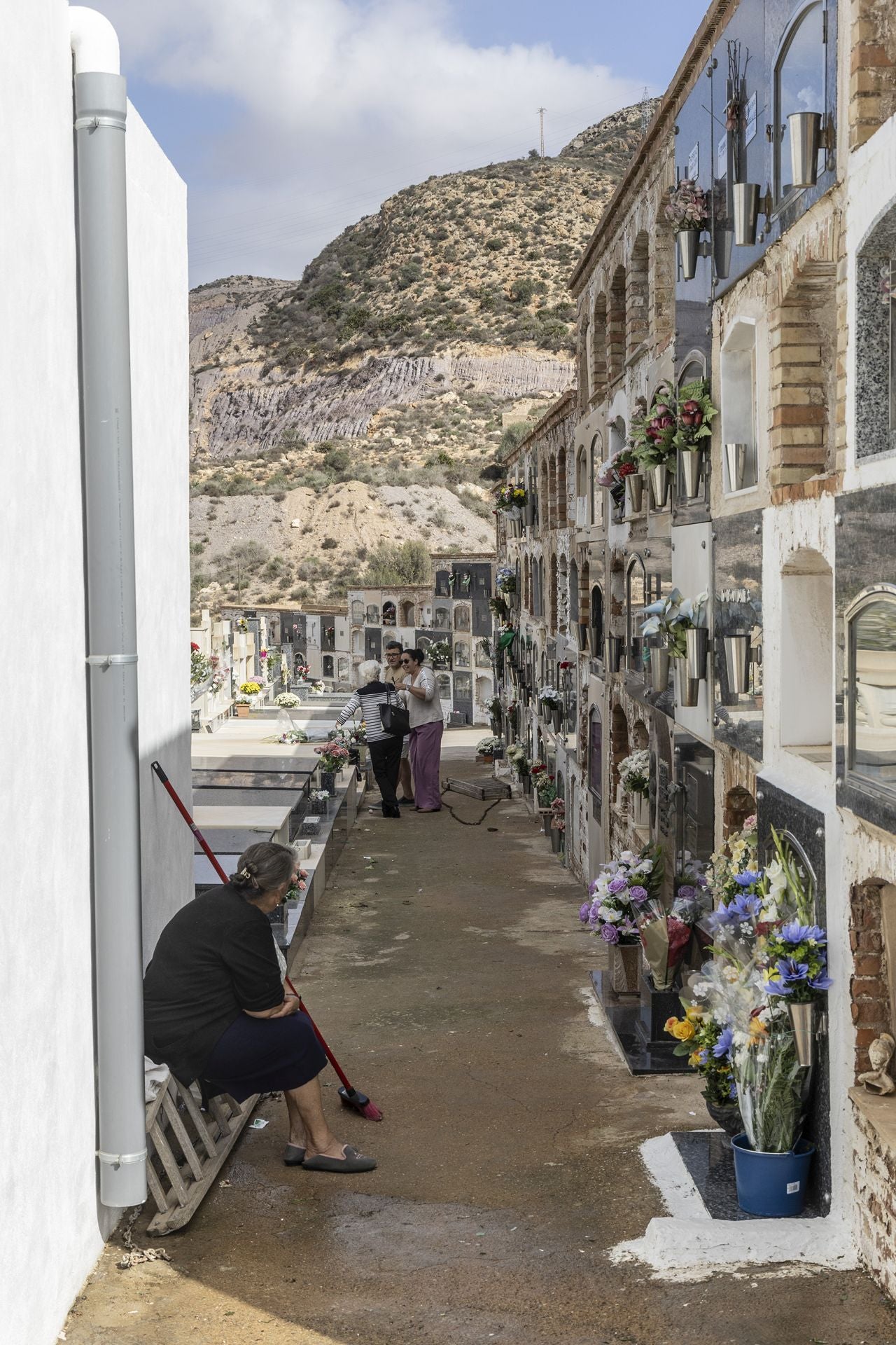 Las imágenes del Día de Todos los Santos en Cartagena