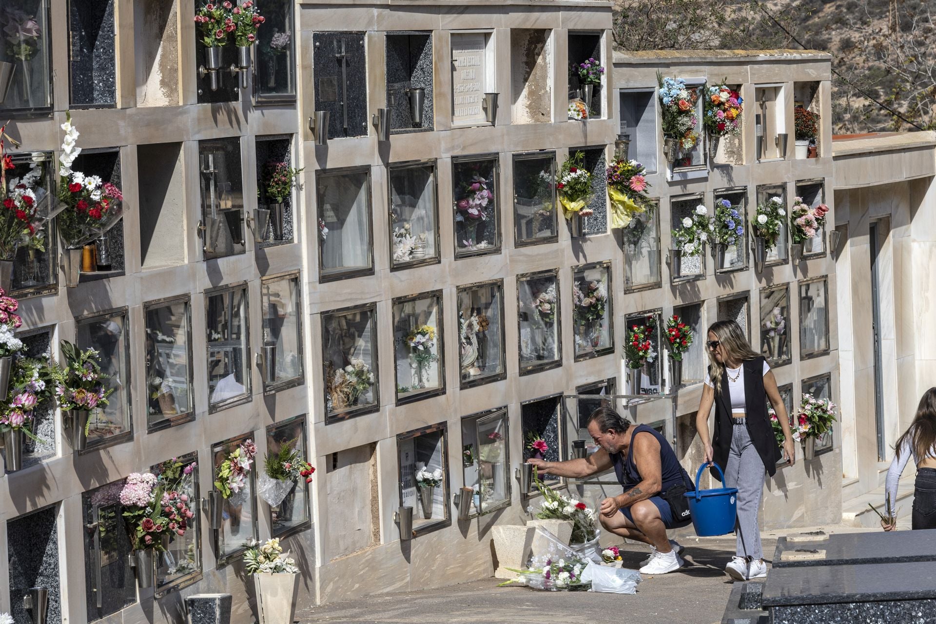Las imágenes del Día de Todos los Santos en Cartagena