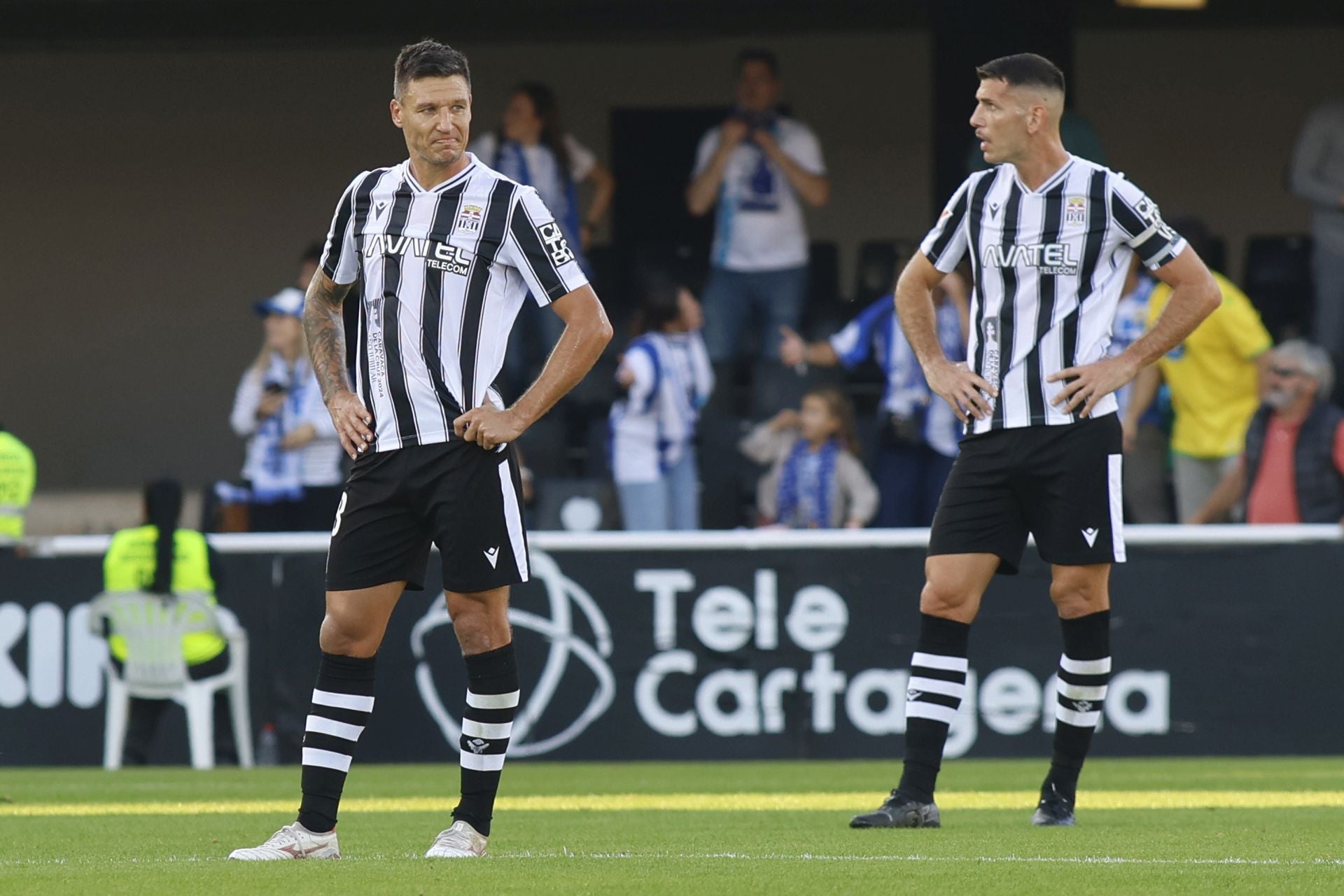 La derrota del Cartagena frente al Deportivo, en imágenes