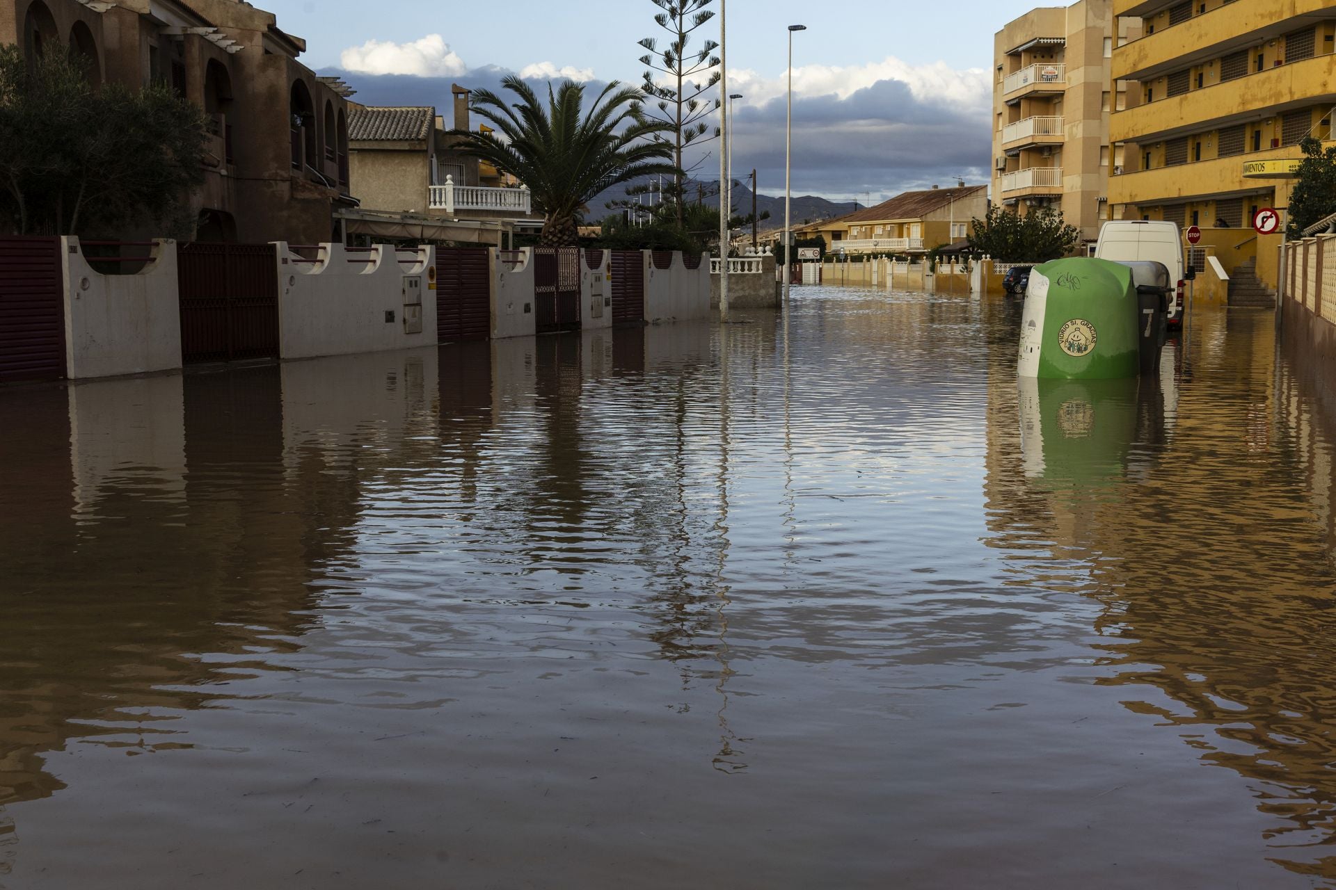 En imágenes | Mazarrón se lleva la peor parte de la alerta naranja por lluvia