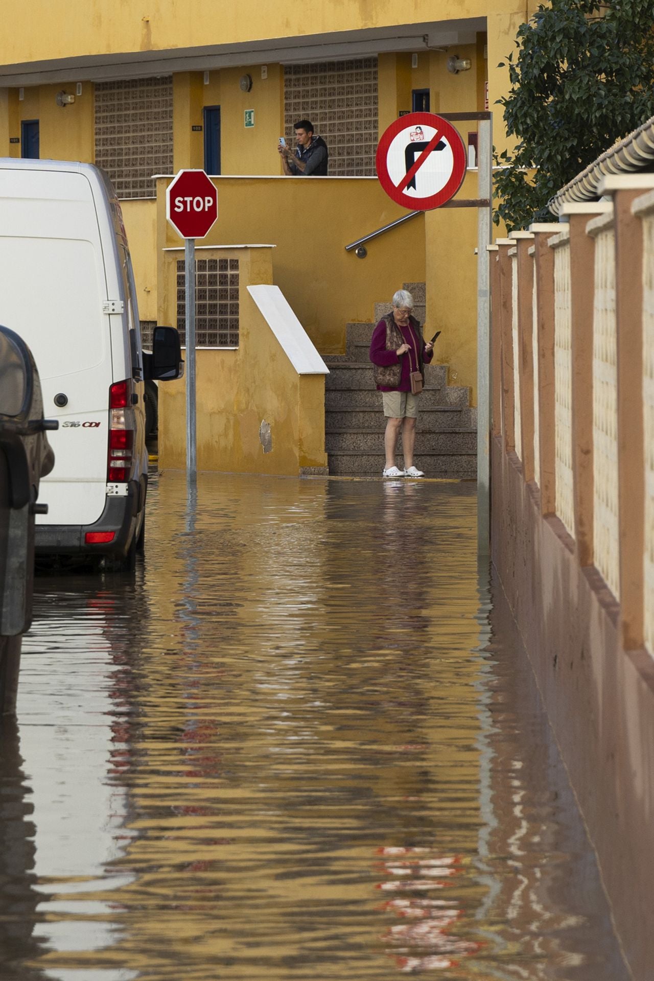 En imágenes | Mazarrón se lleva la peor parte de la alerta naranja por lluvia