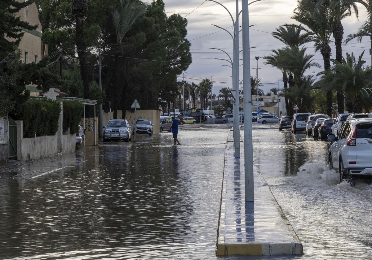 En imágenes | Mazarrón se lleva la peor parte de la alerta naranja por lluvia