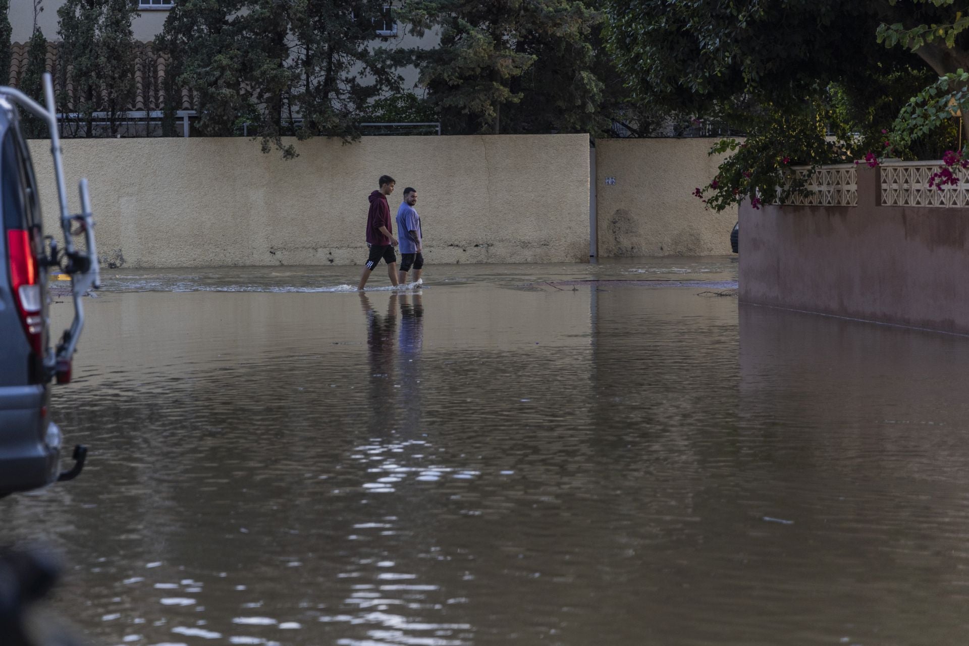 En imágenes | Mazarrón se lleva la peor parte de la alerta naranja por lluvia