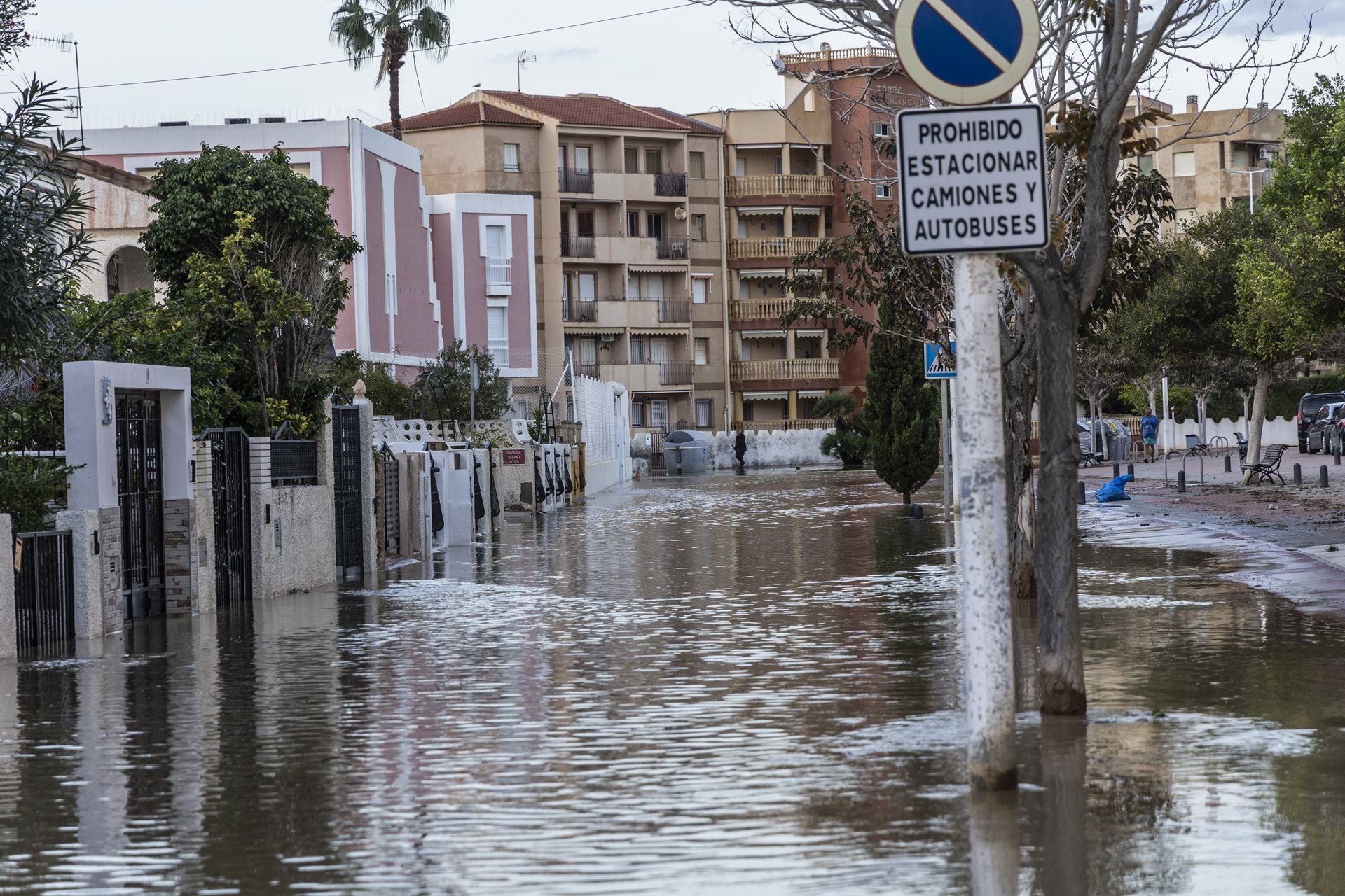 En imágenes | Mazarrón se lleva la peor parte de la alerta naranja por lluvia