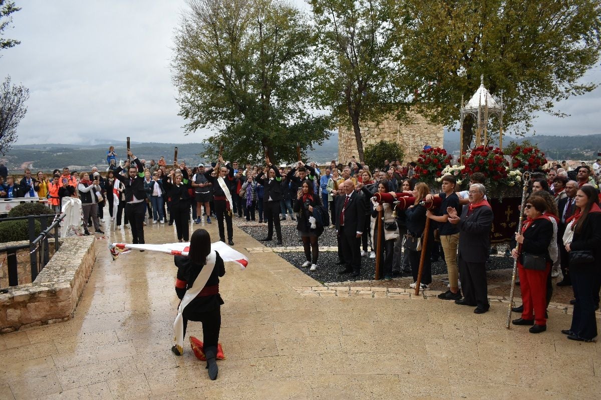 Abanilla peregrina a Caravaca - Rodaje de Bandera II